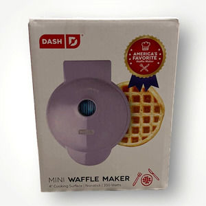 Dash Mini Waffle Maker Purple